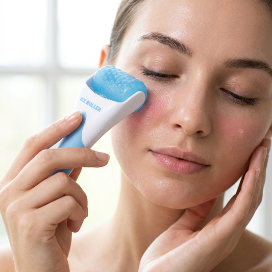 Ice Roller and Gua Sha bundle for complete skincare ritual