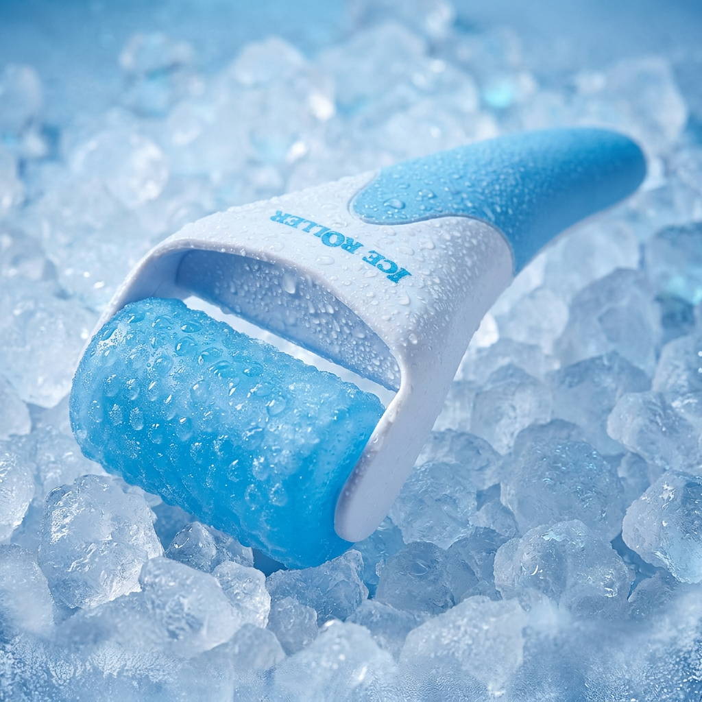 Ice Roller Facial Massager — Instant De-Puff & Glow