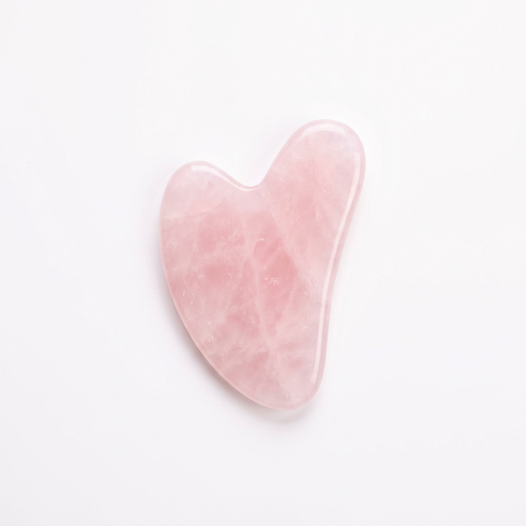 Rose Quartz Gua Sha — Sculpt, Lift & Drain Naturally
